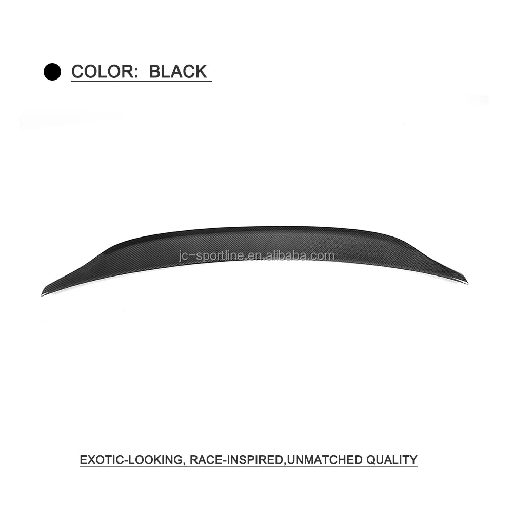 CA Style Carbon Fiber S4 Car Spoilers for Audi A4 B9 SLINE S4 Sedan 4-Door 17-18