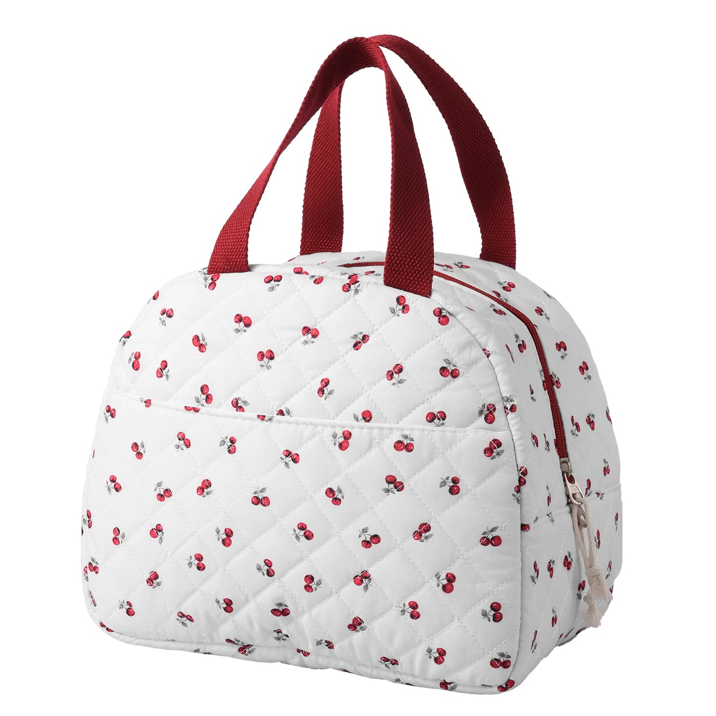 7L Portable Lunch Bags Thermal Insulation Lunch Box With Double Zipper Lunch Storage Bag Large Capacity School Picnic Handbag