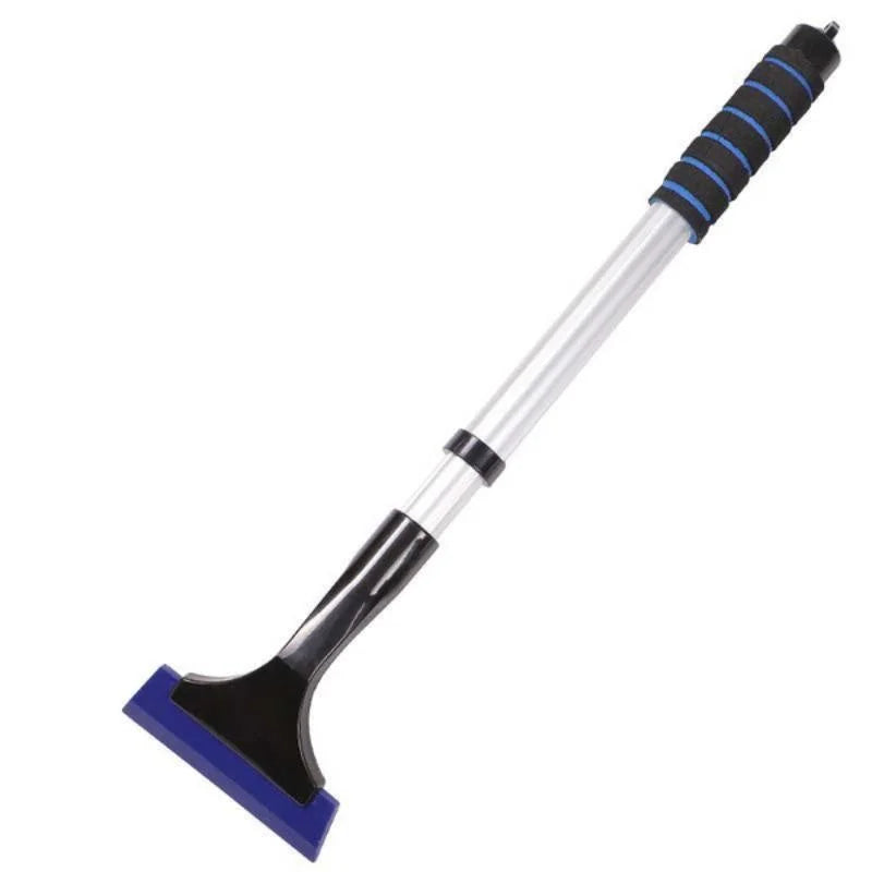 Grattoir à glace extensible en aluminium, brosse à neige pour pare-brise de voiture, pelle à neige télescopique extra-longue