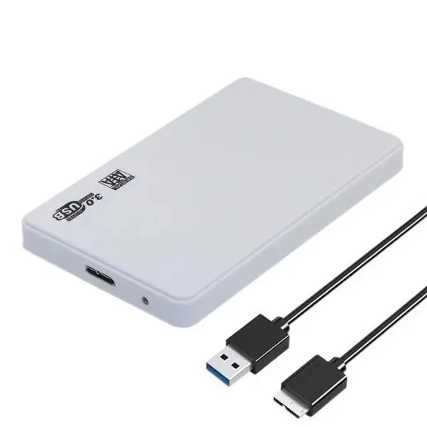 USB 3.0 HDD Enclosure 2.5" SATA HDD SSD External Hard Drive Case 5Gbps High Speed External Hard Drive Disk Box for PC Laptop PS5