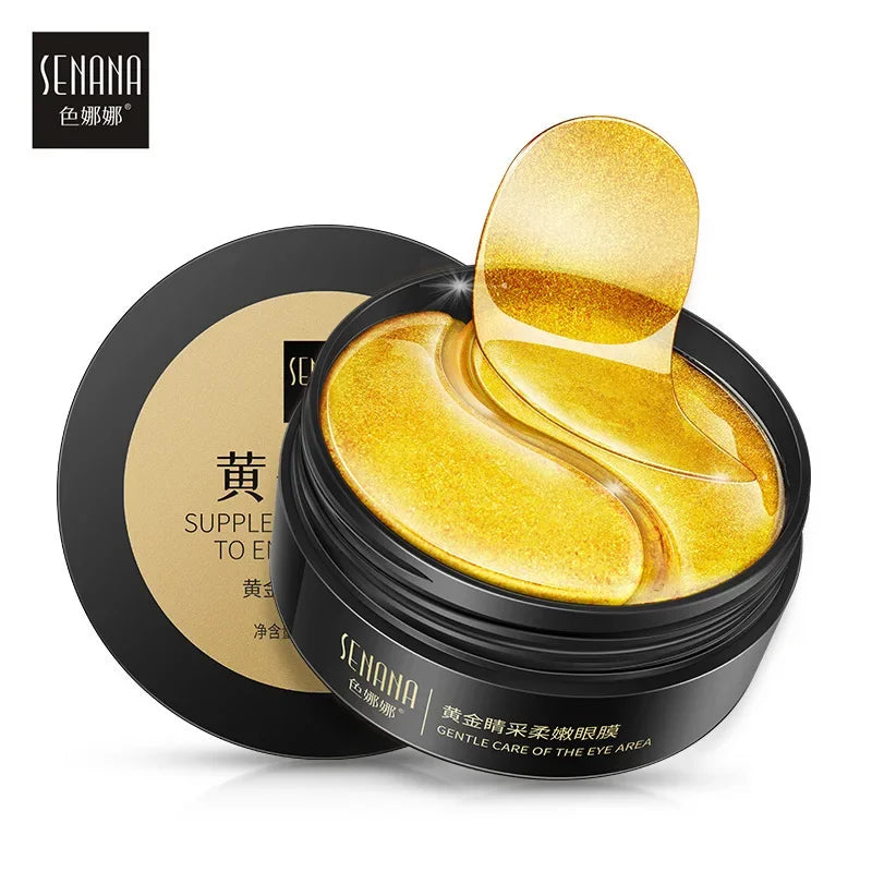 Skincare Products 24K Gold Hyaluronic Acid Eye Mask Remove Dark Eye Circles Collagen Eye Patches Korean Face Care Product