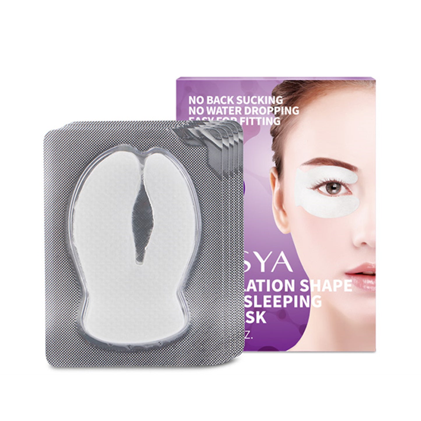 ILISYA C Circulating Eye Mask - 5 Pairs, Moisturizing and Firm, Suitable for a Variety of Skin Types, Containing Niacinamide and Hyaluronic Acid, Moisturizing Eye Skin, Eye Care, Make Skin Smooth and Tender