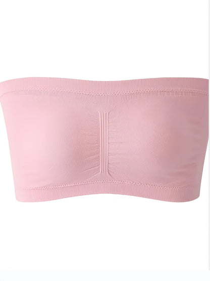 Plus-size Double-layer Anti-slip Underwire Bra with Padded Cups, No-wire Design, and 1pc Style