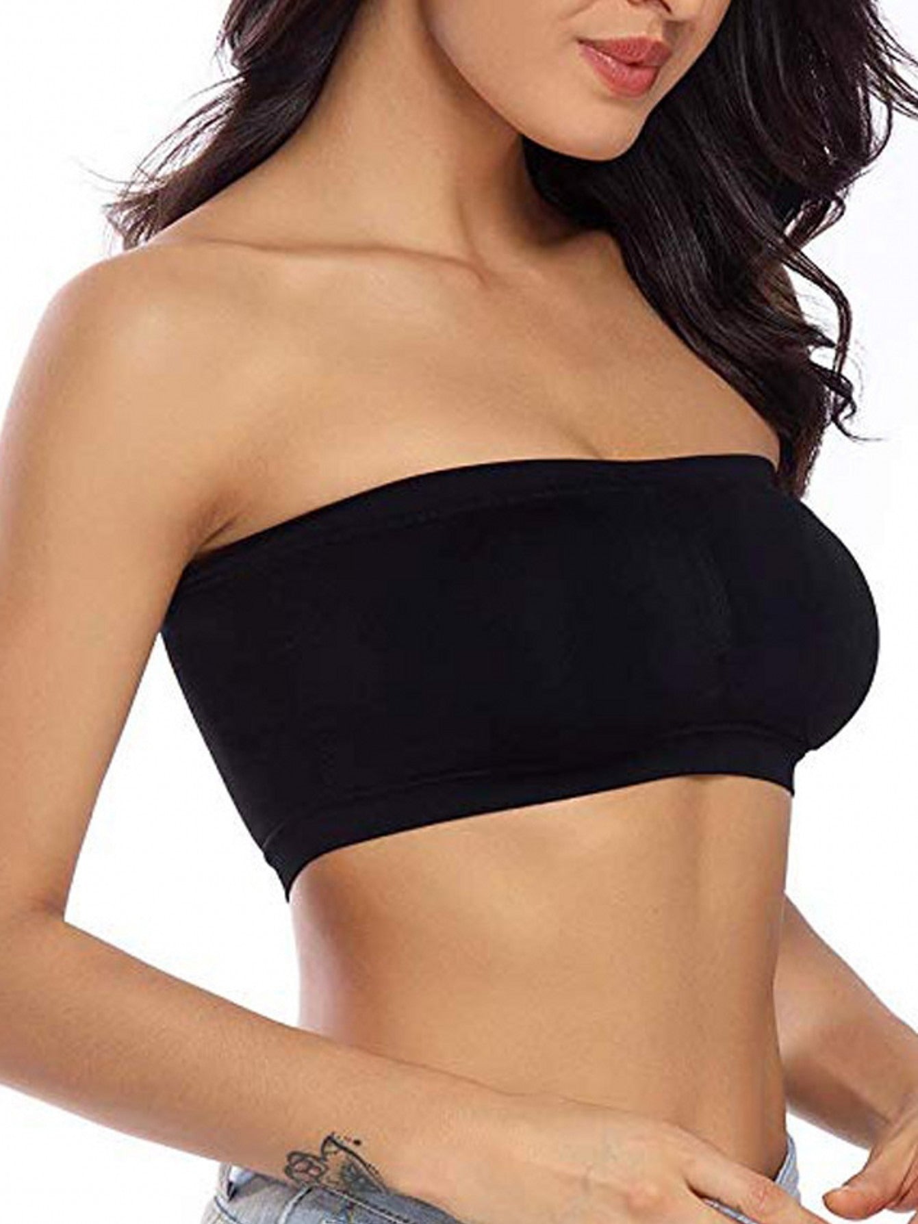 Plus-size Double-layer Anti-slip Underwire Bra with Padded Cups, No-wire Design, and 1pc Style