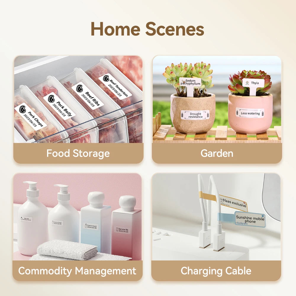 Niimbot D11 D110 D101 H1S Mini Thermal Printer Pocket Label Maker USB Bluetooth Label Stick Printer Inkless DIY Name Price Tag