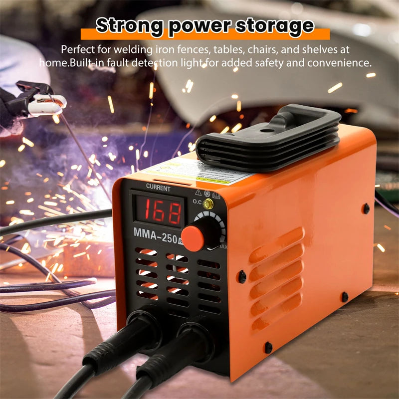 4000W MMA-250 Portable Welding Machine Inverter Arc Electric Welder present Adjustable Compact Welding Machine EU Plug
