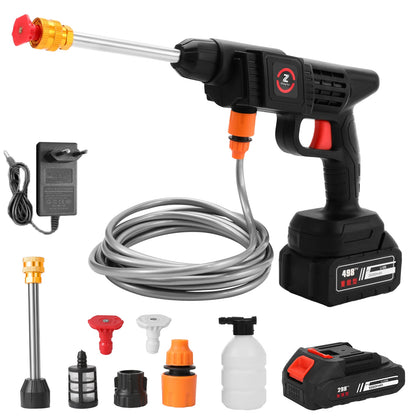 50Bar Cordless High Pressure Cleaner Washer Spray Water Gun Car Wash Pressure Water Cleaning Machine for Makita 21V Battery