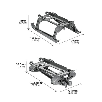 STARTRC for DJI AIR 3S drone landing gear heightening and protective tripod accessories