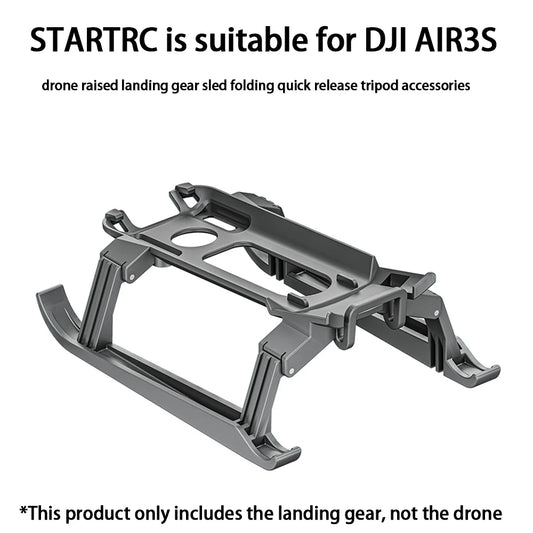 STARTRC for DJI AIR 3S drone landing gear heightening and protective tripod accessories