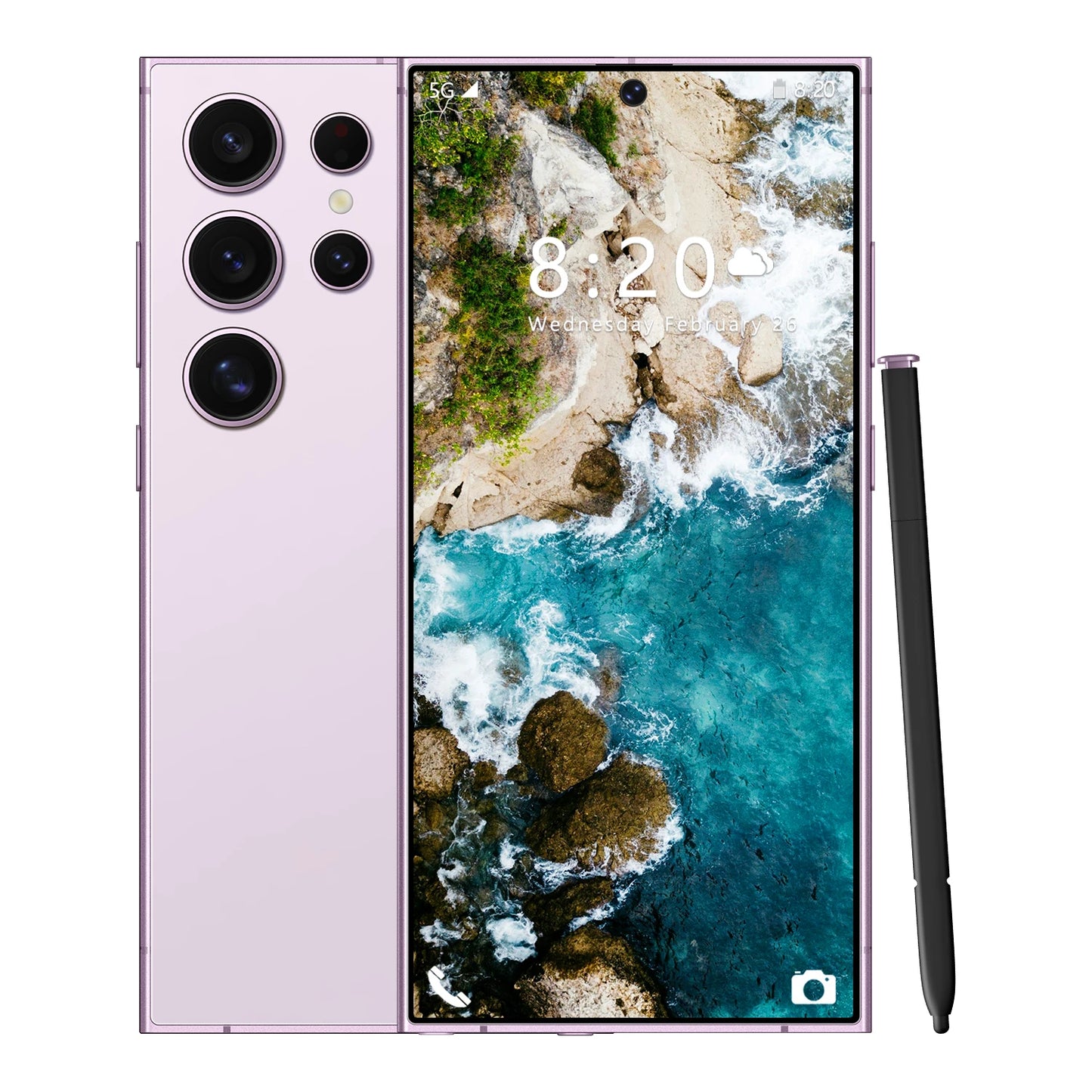 Wholesales S24 Ultra 7.4inch 512GB Telephone Unlock 4G Smartphone Android 14.0 Cell Phone S23 S24 Mobile Phones