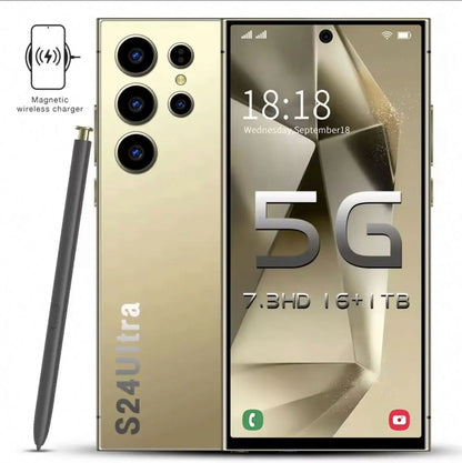 Ready to Ship Newest Hottest Global Edition 5G Telephone Portable 16GB+1TB Unlocked Smartphone S24 Ultra 5G Mobile Phones