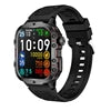 Montre connectée outdoor pour homme, 1,96 pouce, robuste, compatible iPhone et Android, étanche IP68, avec suivi d'activité.