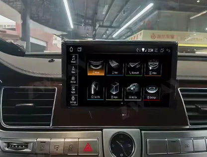 Autoradio ZWNAV Android 11.0 Qualcomm 8 cœurs 128 Go pour Audi A8 A8L D4 2004-2012, écran IPS, lecteur multimédia stéréo