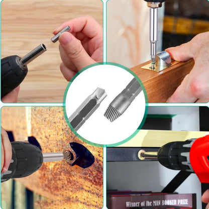 HSS 4241 22pcs Damaged Screw Extractor Set in Plastic Box Hand Tools