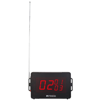 RETEKESS TD163 Restaurant Wireless Calling Pager System Host Voice Reporting Broadcast Display Receiver For Cafe Bar Club Hotel