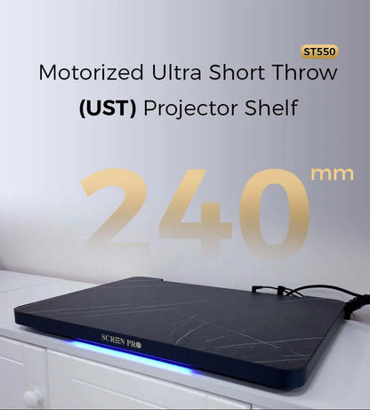 NEW Laser Projector Telescopic Motorized Platform for Ultra Short Throw UST Projector