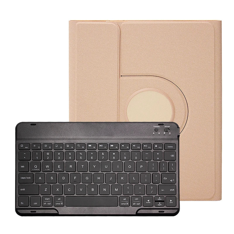 Detachable Magnetic Rotation Tablet Keyboard Case for ipad Pro air 10.5 With Wireless 10inch bluetooth Keyboard With Pencil Slot