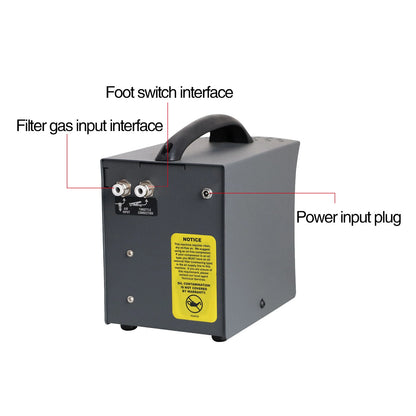 Machine à graver pneumatique Auble 110V/220V pour bijoux, micro-sertissage, gravure de perles, modèle mono-tête 0189, fabriquée en Chine.