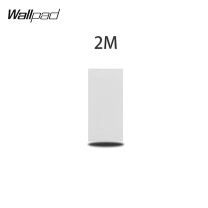 1 2 3 Gang Way Stair Cross Pass White Glass Switch DIY AU US 118*75mm 153*75mm 191*75mm Fan Dimmer Retro Switch with LED Wallpad