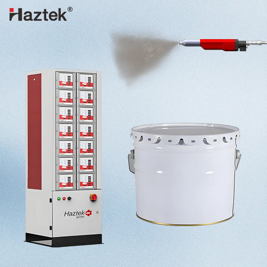 Vente directe d'usine KFB-968 Pistolet à poudre électrostatique, machine neuve de revêtement en poudre métallique PVD avec garantie PLC