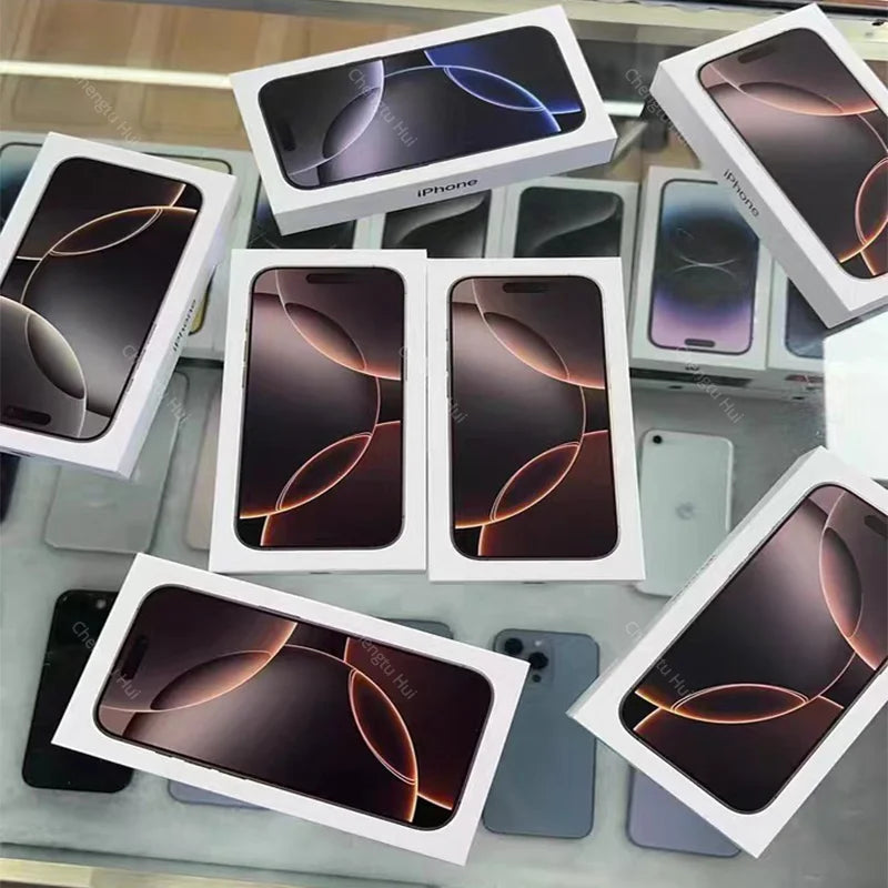 iPhone 17 Pro Max 5G 1 To 6,9 pouces 4G/5G d'origine, neuf et très recherché, vendu en gros. Téléphone d'occasion original débloqué.