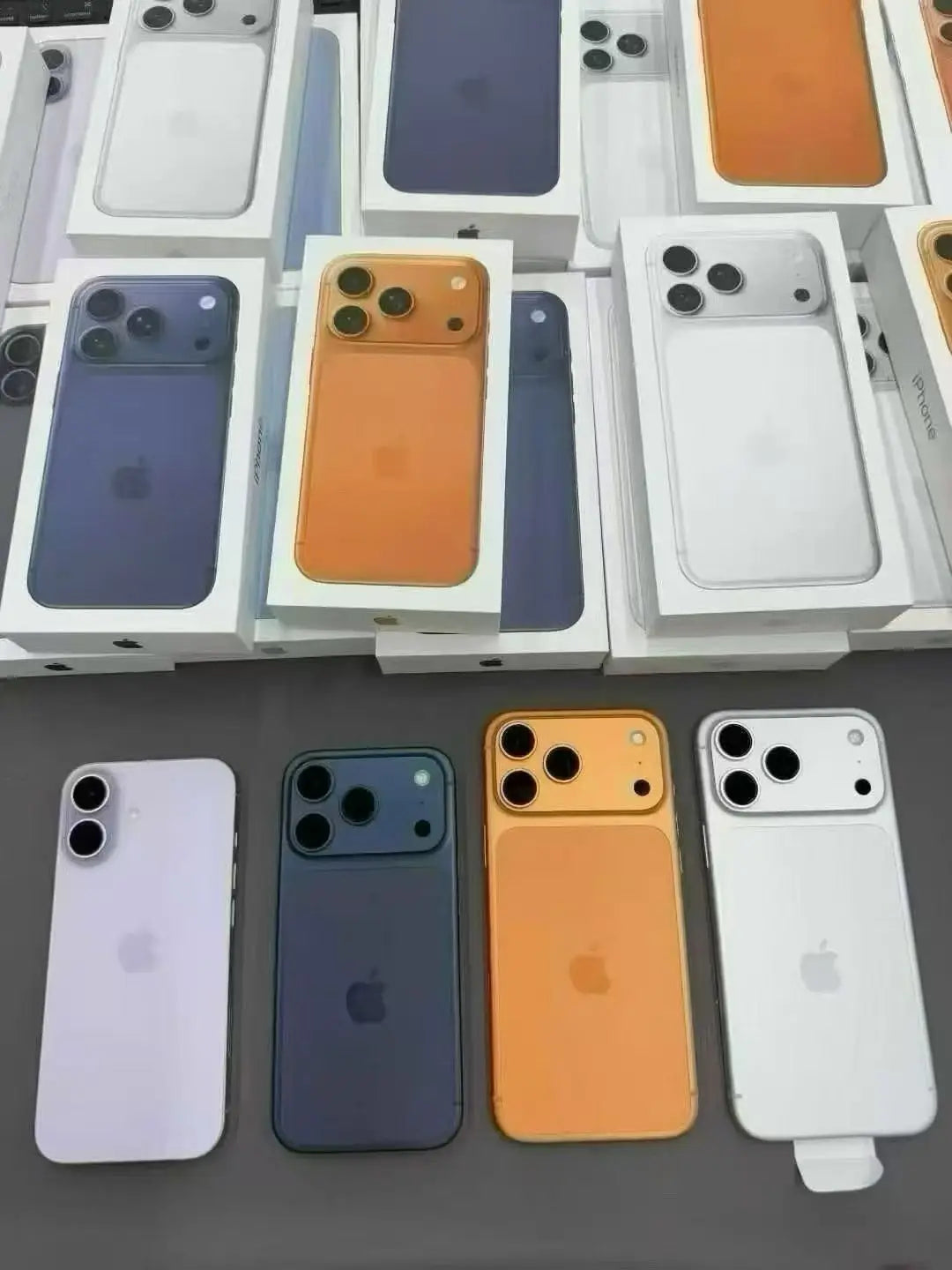 iPhone 17 Pro Max 5G 1 To 6,9 pouces 4G/5G d'origine, neuf et très recherché, vendu en gros. Téléphone d'occasion original débloqué.