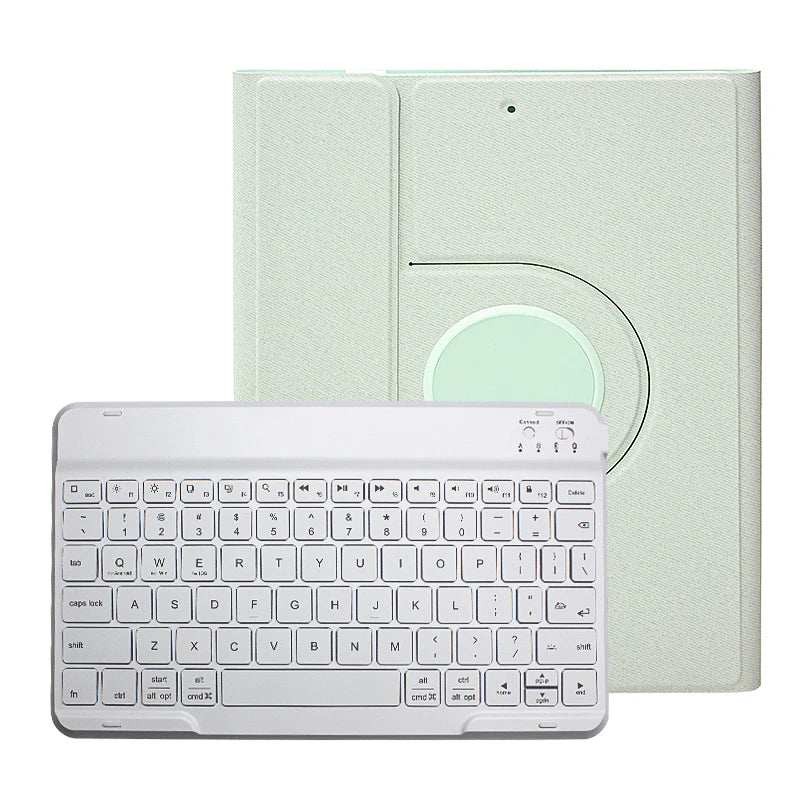 Detachable Magnetic Rotation Tablet Keyboard Case for ipad Pro air 10.5 With Wireless 10inch bluetooth Keyboard With Pencil Slot