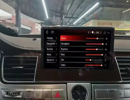 Autoradio ZWNAV Android 11.0 Qualcomm 8 cœurs 128 Go pour Audi A8 A8L D4 2004-2012, écran IPS, lecteur multimédia stéréo