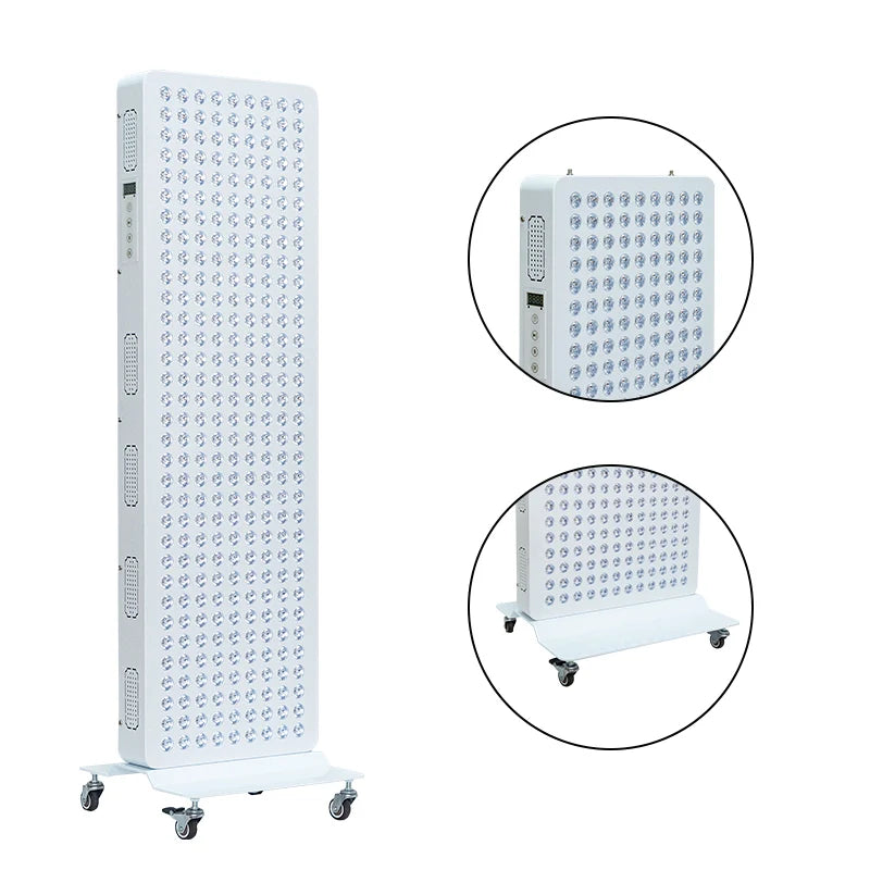 1500W Full Body Infrared Light Therapy Machine 660nm 850nm PDT LED Red Light Therapy Panel Device Home & Office Medical Use
