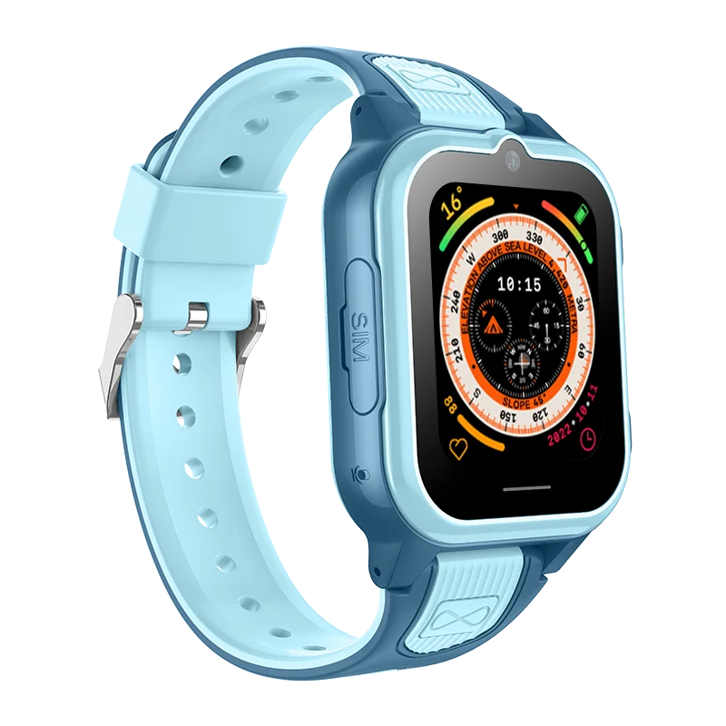 Montre connectée pour enfants 2024, étanche IPX7, avec GPS et traceur GPS intégré, compatible Android et iPhone.
