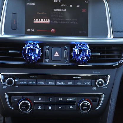 NO PERFUME Bulldog Air Freshener Car Perfume Car Decoration Auto Geur Clip Bulldog Fragrance Scent Parfum Voiture Car Diffuser