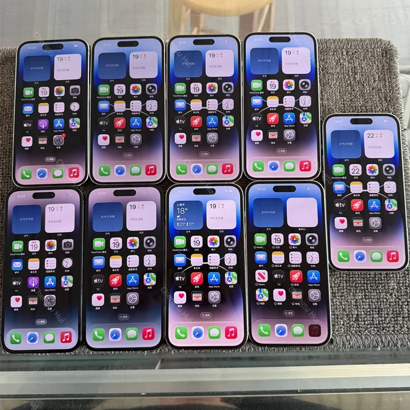 iPhone 17 Pro Max 5G 1 To 6,9 pouces 4G/5G d'origine, neuf et très recherché, vendu en gros. Téléphone d'occasion original débloqué.