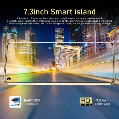 Hot Selling 5G Smartphone S24 S25 Ultra Telephone 7.3 Inch Android Phones Unlocked 16G+1TB Cellphone Mobile Phones 4G 5G