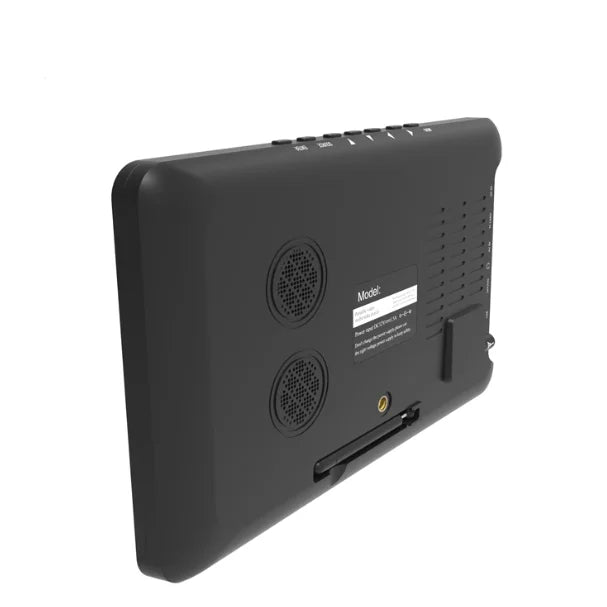 Téléviseur portable 9 pouces, mini-téléviseur intelligent à panneau LED, télévision numérique avec batterie