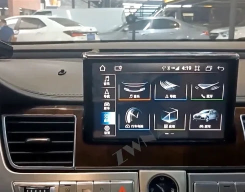 Autoradio ZWNAV Android 11.0 Qualcomm 8 cœurs 128 Go pour Audi A8 A8L D4 2004-2012, écran IPS, lecteur multimédia stéréo