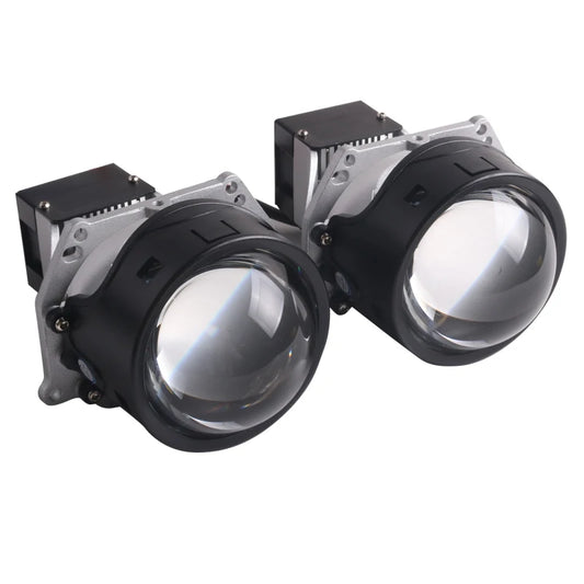 Nouveau phare LED bi-LED L50 de haute qualité avec lentille de projecteur laser H4, installation facile, feux de route et de croisement pour voiture et moto.