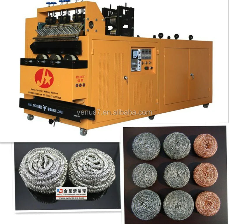JX-A6 China Venus Automatic Scourer Cleaning Sponge Ball Making Machine
