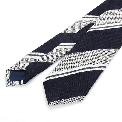 Fashion Tie Classic Men's Stripe Necktie Casual Cotton Suits Bowknots Neck Ties Male Business Skinny Slim Ties Colourful Cravat