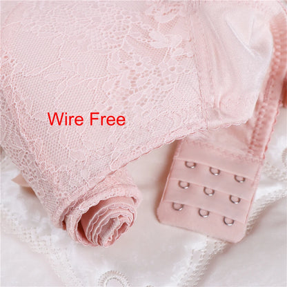 Bras For Women Push Up Plus Size Brassiere Sexy Lace Brasier Mujer Seamless Bralette  Wireless Ladies Bra