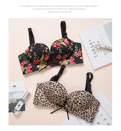 bras for women Rope straps Palm support Steel-free bra with air-permeable bra One-piece Lattice push up sexy bra 80A 80B 80C 85C