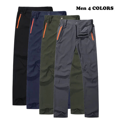 Pantalon de randonnée ultra-fin à séchage rapide NUONEKO pour homme et femme, idéal pour les sports de plein air, le camping, la pêche et l'escalade (PN31).