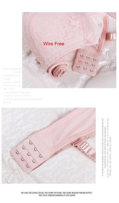 Bras For Women Push Up Plus Size Brassiere Sexy Lace Brasier Mujer Seamless Bralette  Wireless Ladies Bra