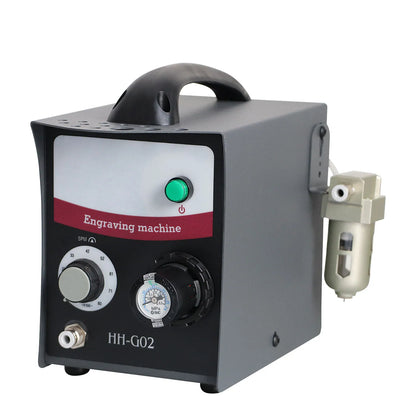 Machine à graver pneumatique Auble 110V/220V pour bijoux, micro-sertissage, gravure de perles, modèle mono-tête 0189, fabriquée en Chine.