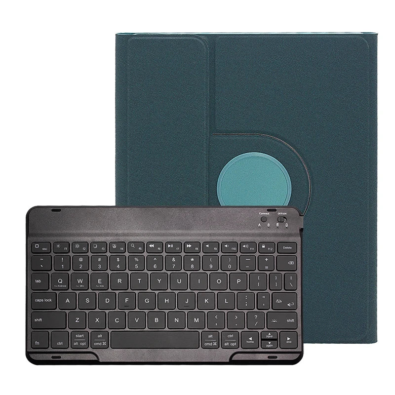 Detachable Magnetic Rotation Tablet Keyboard Case for ipad Pro air 10.5 With Wireless 10inch bluetooth Keyboard With Pencil Slot