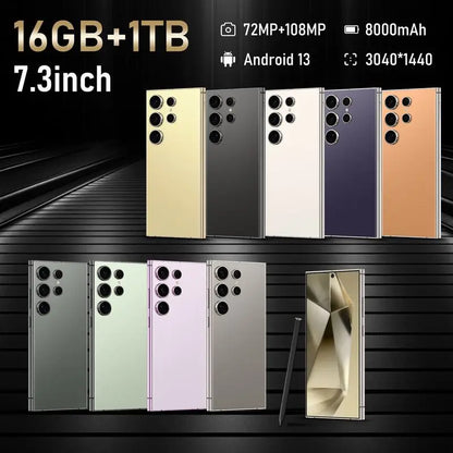 New Arrival Smartphone S24 Ultra S24 FE S24+ Global Version Telephone 1TB 5G Mobile Cell Phones Android Phones
