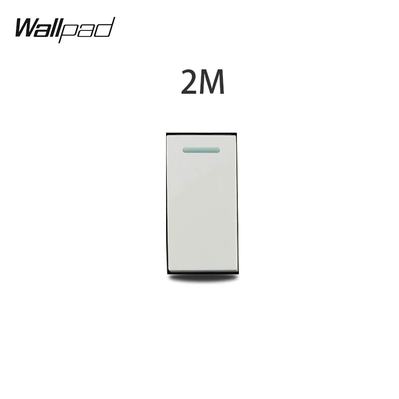 1 2 3 Gang Way Stair Cross Pass White Glass Switch DIY AU US 118*75mm 153*75mm 191*75mm Fan Dimmer Retro Switch with LED Wallpad