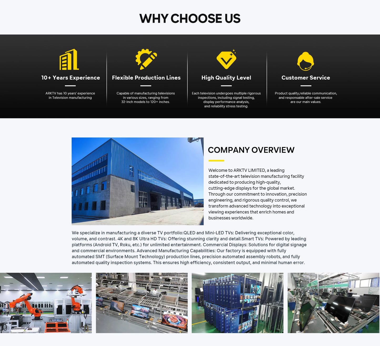 Manufacturer TCL Smart TVs Cheap Television 32 to 100 Inch LED TV Smart with Android WiFi