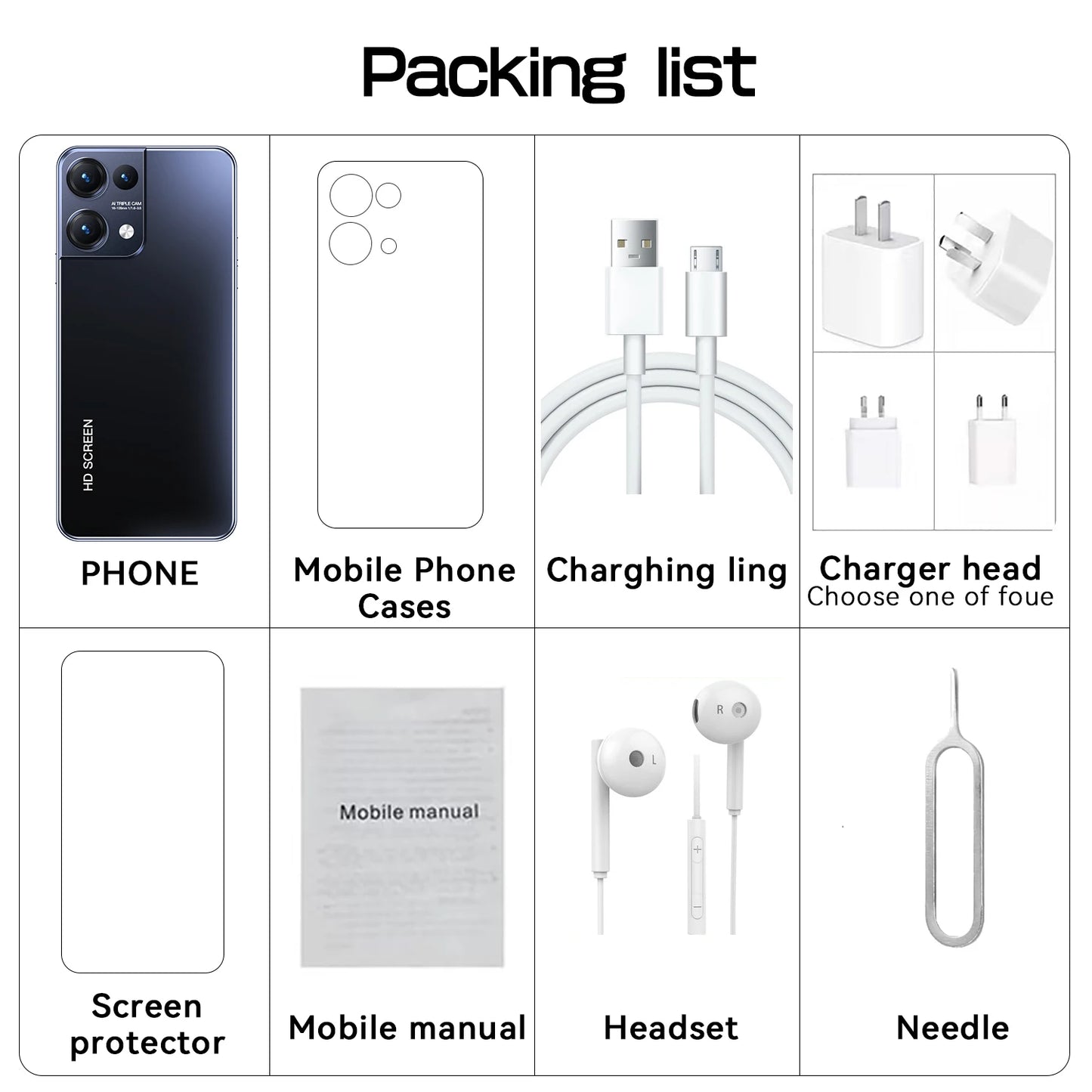 Realme Reno9 Pro Plus 5g Back Cover O Ppo Telephone 3g & 4g Smartphone Plus Version Global