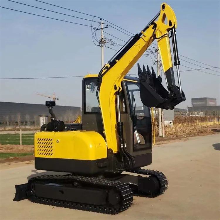 Mini Digger Excavator Construction Equipment 3.5 Ton 4 Ton Chinese Mini Excavator Prices