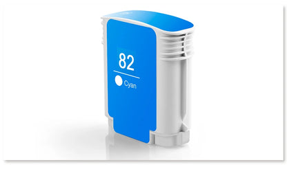 82 Replacement Ink Cartridge With Ink Compatible For HP Designjet 510 510ps Printer CH565A C4911A